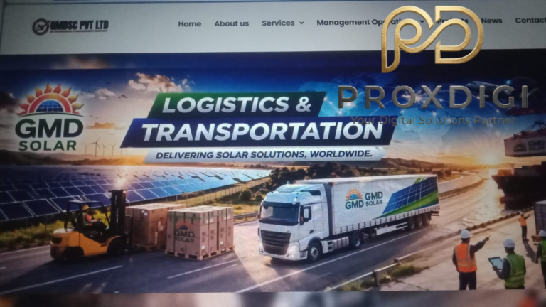 GMD Solar Website Project by ProxDigi – https://gmd.com.pk